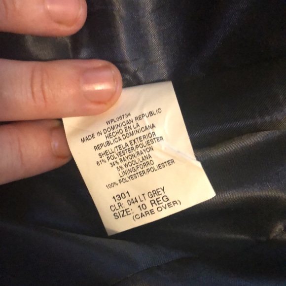 IZOD child’s gray dress blazer - Picture 7 of 11